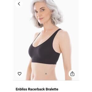 Soma Racerback Bralette NWT - Black - Size XL